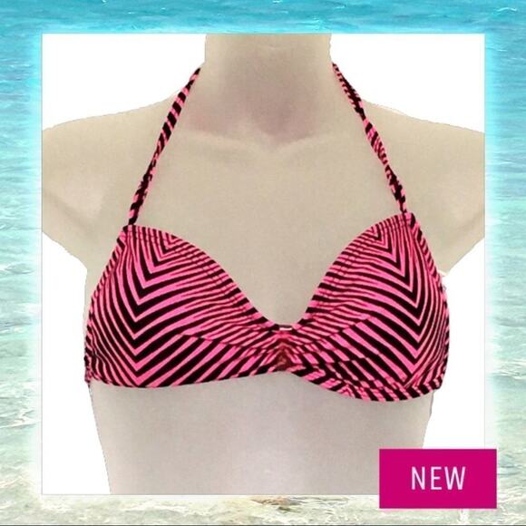 Xs bikini top pink / black - Picture 1 of 4
